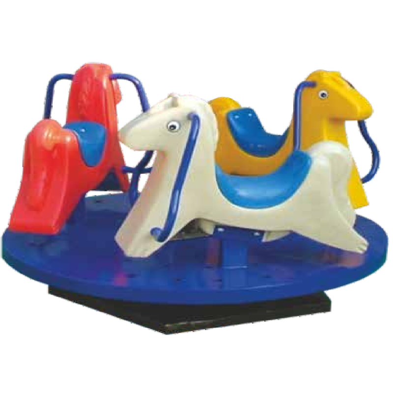 Kids Carousel Children Outdoor Amusement Park Soft Play Merry Go Round Rides Small Carousel