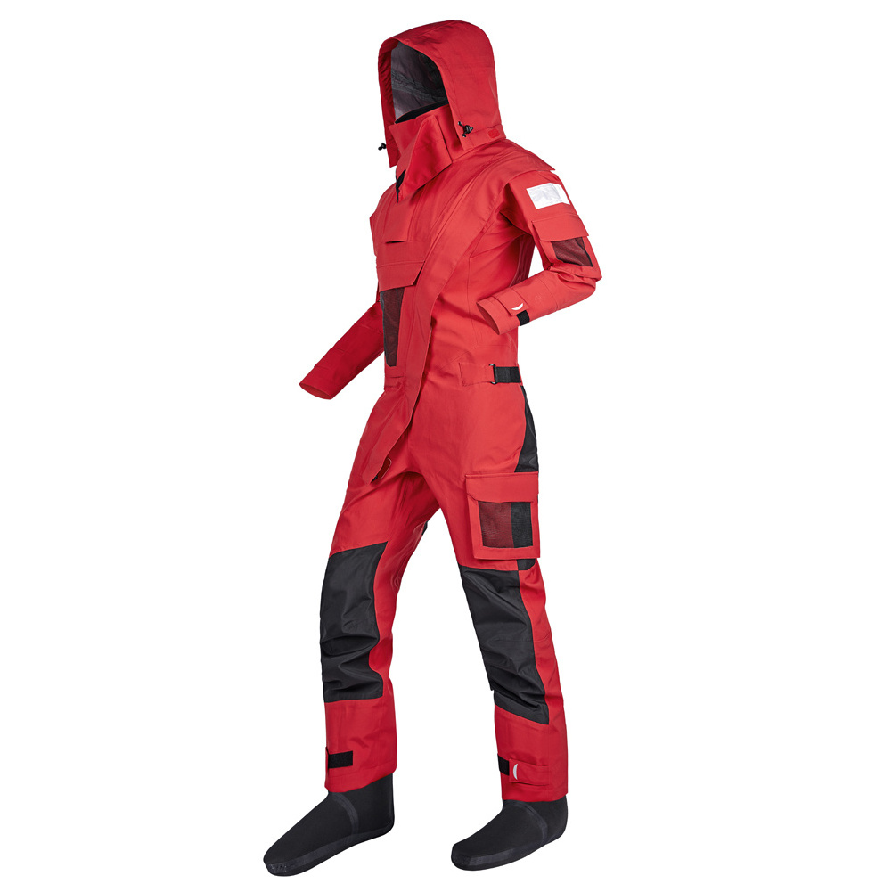 Hot sales neoprene lightweight front zipper men dry suits  diving waterproof scuba drysuit for kayak