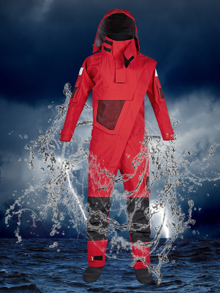 Hot sales neoprene lightweight front zipper men dry suits  diving waterproof scuba drysuit for kayak