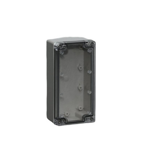 Factory price 80x160x55 Transparent cover waterproof IP66 IP67  dustproof plastic electronics electrical enclosure junction box