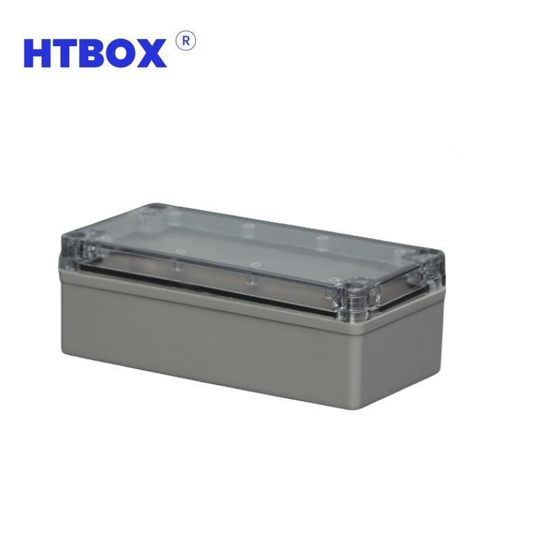 Factory price 80x160x55 Transparent cover waterproof IP66 IP67  dustproof plastic electronics electrical enclosure junction box