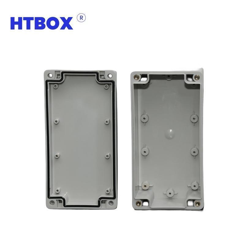 Factory price 80x160x55 Transparent cover waterproof IP66 IP67  dustproof plastic electronics electrical enclosure junction box