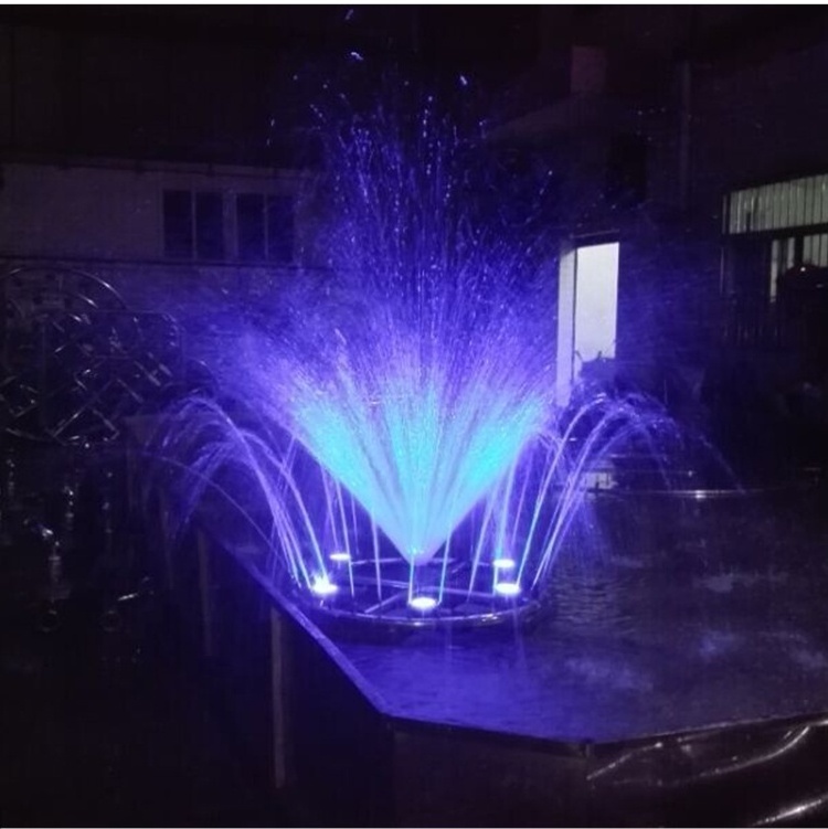 High quality outdoor luxury water feature lake small dancing musical floating pond fountain