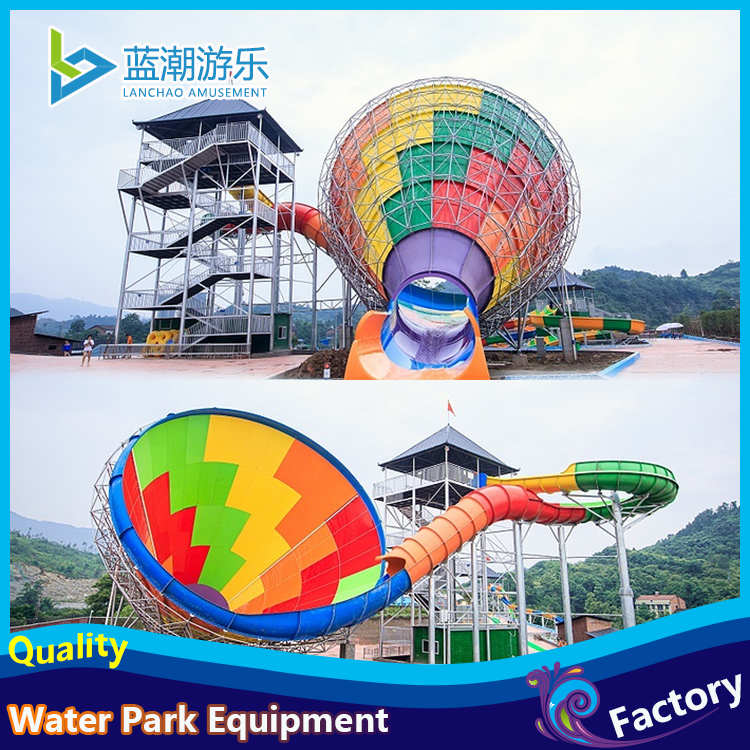 Water Park Fiberglass  Water Slides Equipment for Sale