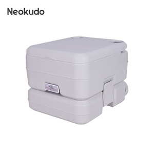 Manufacturer plastic portable toilet for outdoor,portable composting toilet for traveling,durable 20L porta potty RV toilet