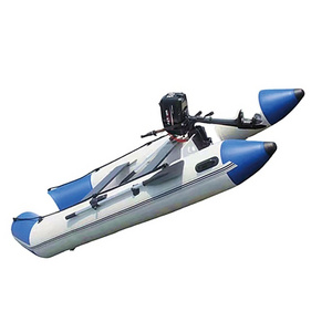 Aluminum 350 360 390 420 Commercial Passenger Electric Fishing Hovercraft Rigid Inflatable Rib Boat for sale