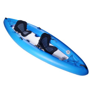 Grade Foldable Gonflabl Self Bailing Double Two 3 Person PVC Inflatable Raft White Water Kayak Sail Boats