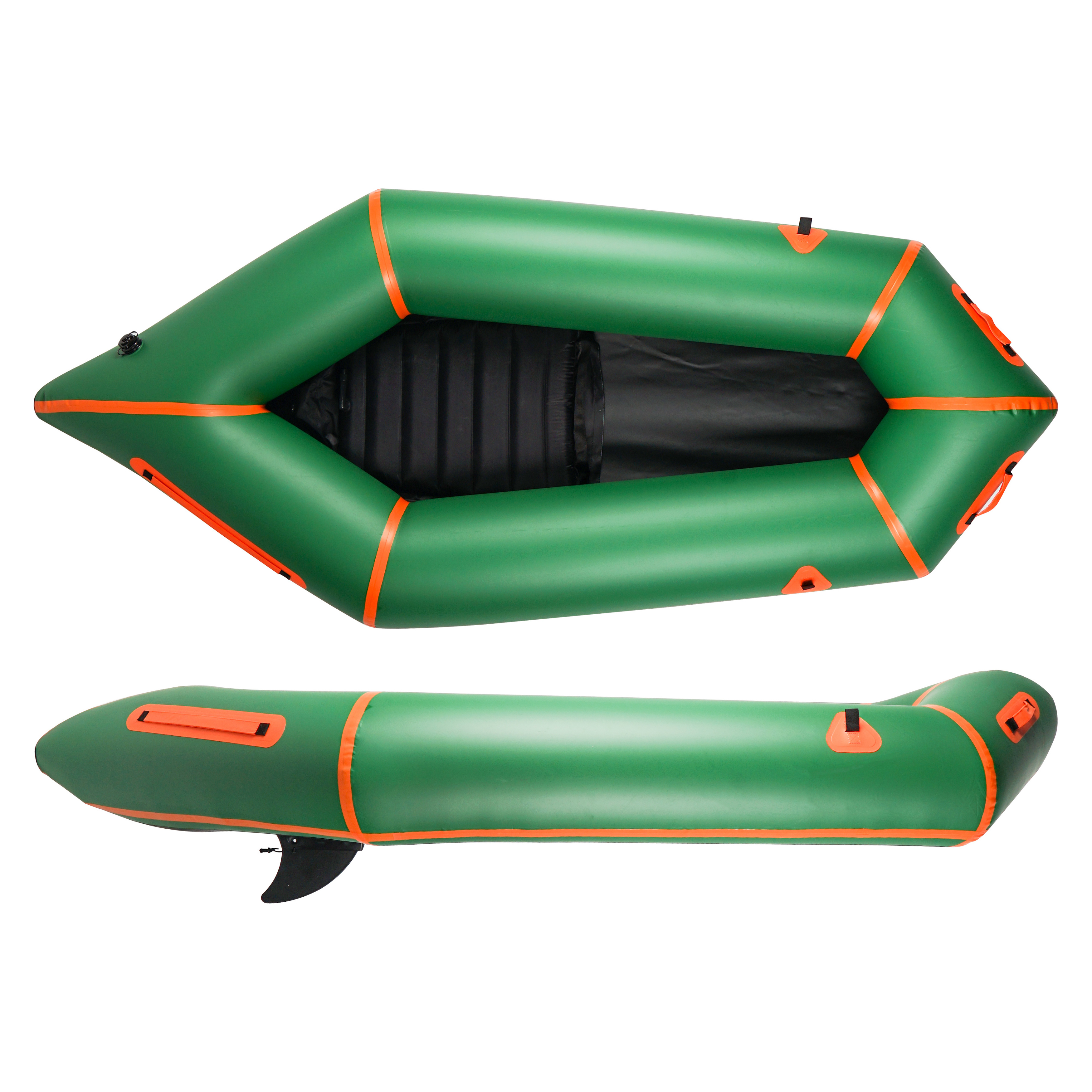 Premium OEM Lightweight Inflatable Packraft Factory in Colorful TPU Cheaper Price Inflatable Life Raft Pack Raft