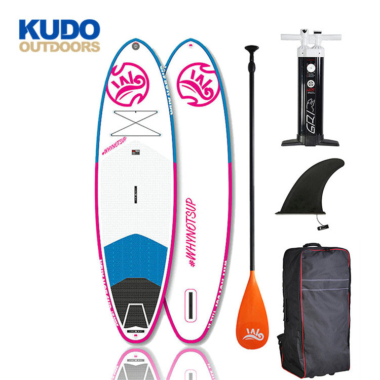 Factory made oem inflatable stand up race sup paddle  board in china