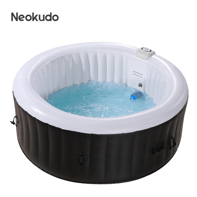 Top quality 4 persons inflatable hot tubs portable family spa pool, inflatable spa hot tub for outdoors activity Spa Tubs