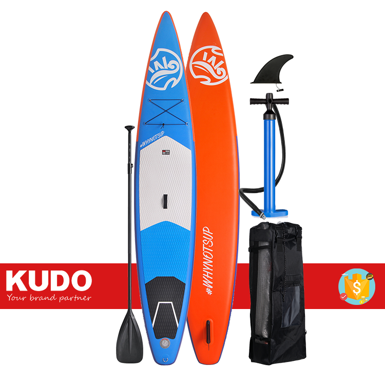 Factory made oem inflatable stand up race sup paddle  board in china