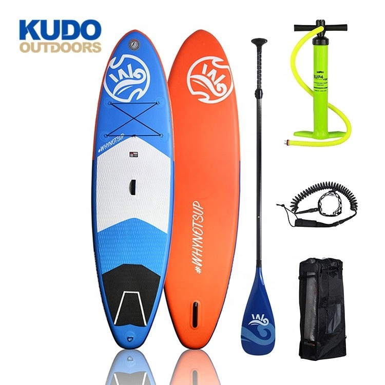 Factory made oem inflatable stand up race sup paddle  board in china