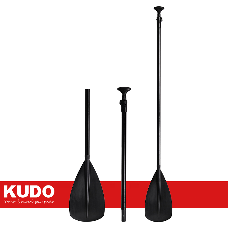 KUDO Paddle Model 3000139 Nylon Blade Length Adjustable from 175cm to 215cm 3-Piece Paddle Board SUP Paddle