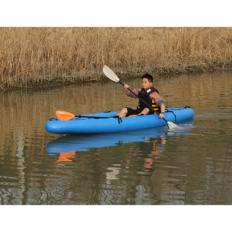 Grade Foldable Gonflabl Self Bailing Double Two 3 Person PVC Inflatable Raft White Water Kayak Sail Boats