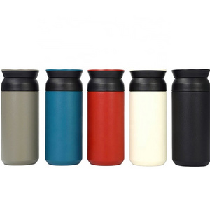 2023 new products 350ml 500ml Japanese insulated vacuum stainless steel water bottle portable gift cups thermal vacuum flask