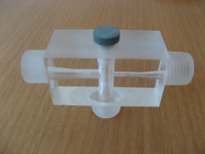 small PVDF/PVC/ABS liquid ejector for water treatment mixing