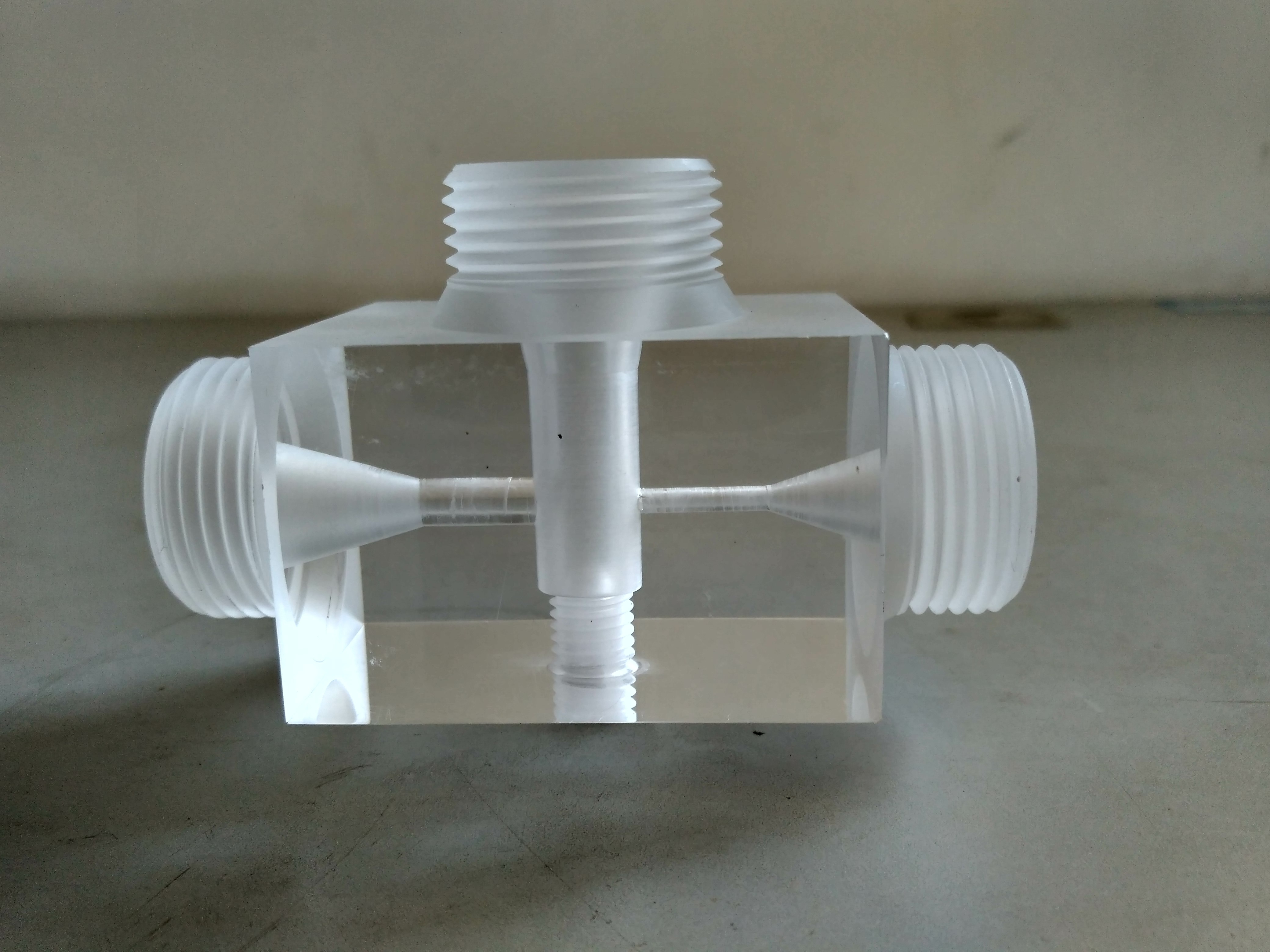 small PVDF/PVC/ABS liquid ejector for water treatment mixing