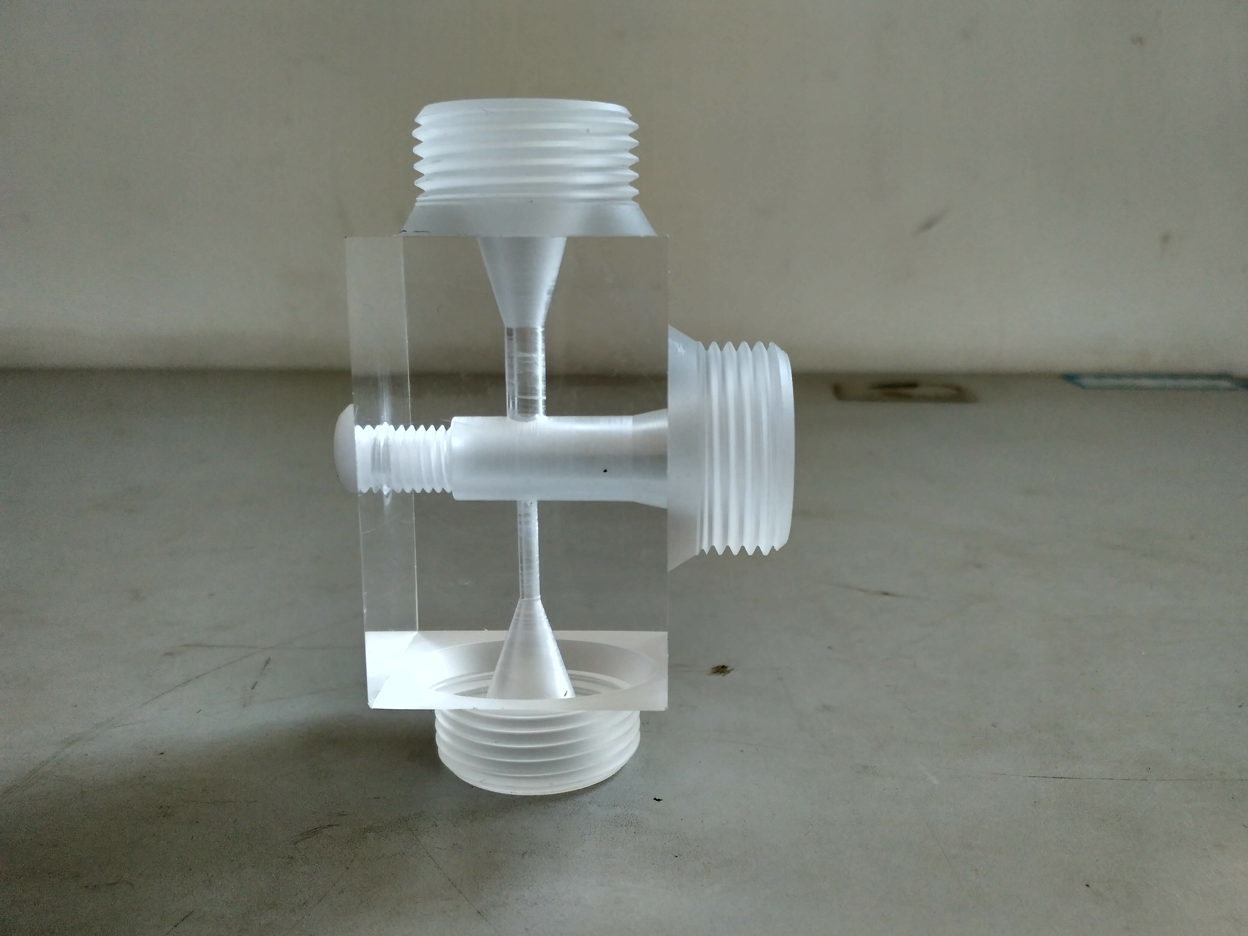 small PVDF/PVC/ABS liquid ejector for water treatment mixing