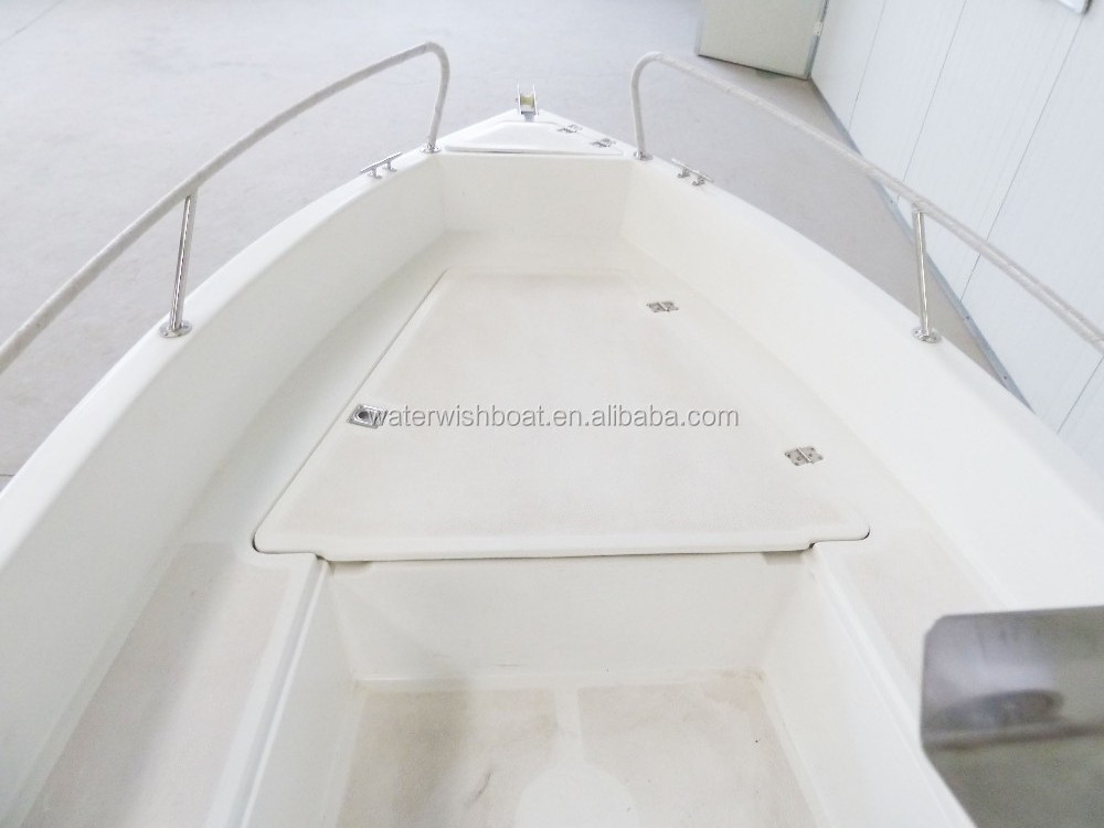 QD 16 OPEN Fiberglass Mini Fishing Motor Boat