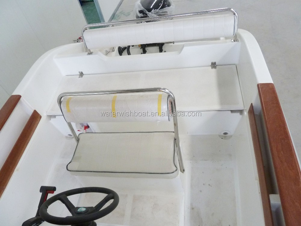 QD 16 OPEN Fiberglass Mini Fishing Motor Boat