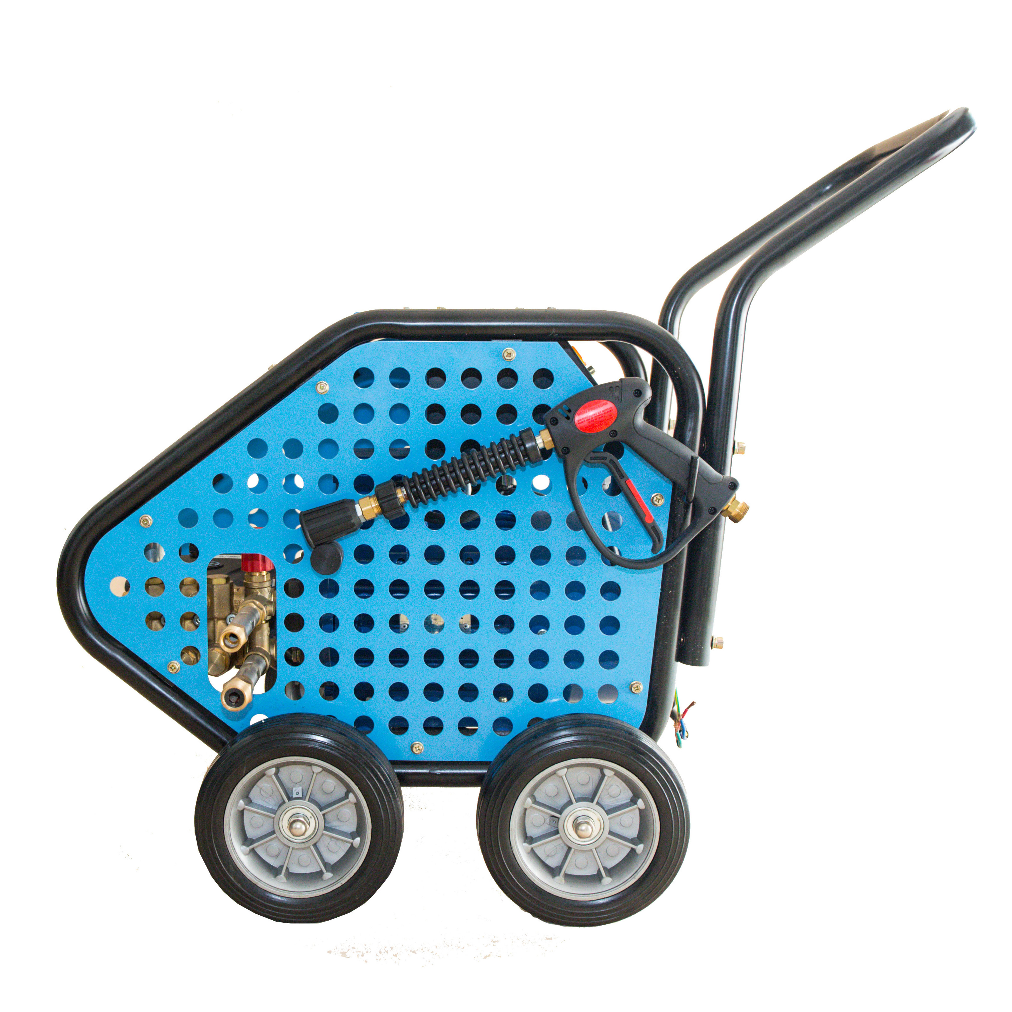 portable water jet propulsion cleaning chicken cage high pressure water cleaning machine