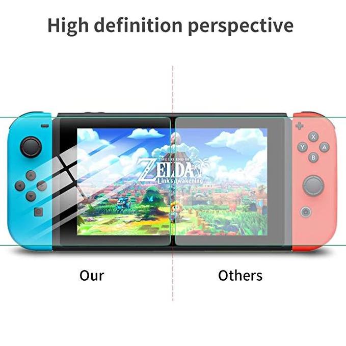 Screen protector for Nitendo Switch OLED HD Clear Anti Scratch Sensitive 9H Tempered glass screen Guard protective film