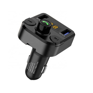 BT36B FM Wireless Transmitter BT Car Kit MP3 Music Player BT 5.0 Wireless Handsfree Calling Dual USB Car Charger