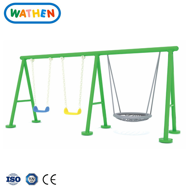 Swing  Set Commercial Swing Chair Kids Outdoor Playground Equipment Kids Backyard Play set for Multiplayer