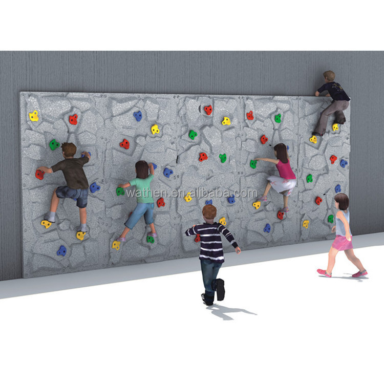 Classic Indoor Rock Climbing Wall with Game for Children