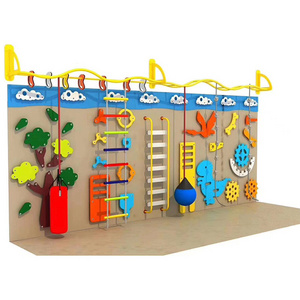 Multifunctional Climbing Wall Available for Indoor and Outdoor Climbing Kids Playground Equipment for Sale