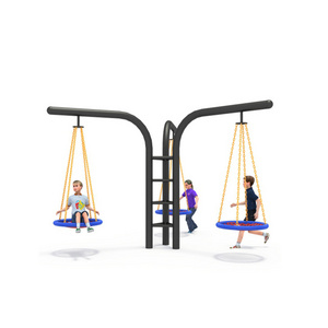 Swing  Set Commercial Swing Chair Kids Outdoor Playground Equipment Kids Backyard Play set for Multiplayer