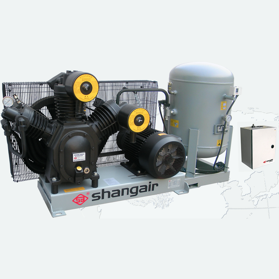 SHANG AIR Brand High Pressure 1.2/30 Piston Air Compressor With Small Air Tank