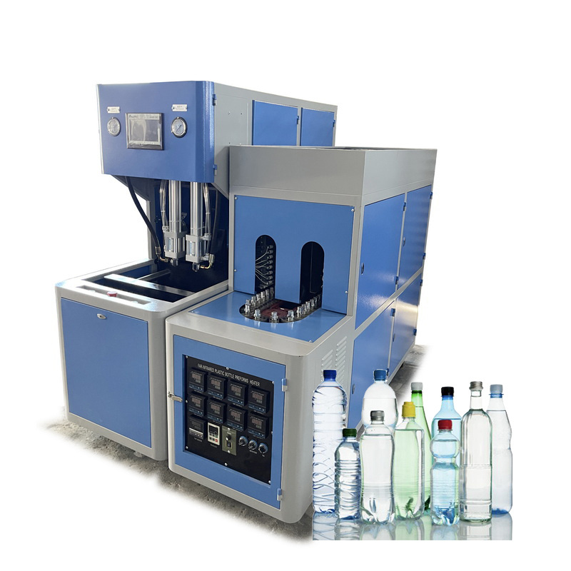 semi-automatic 2cavity plastic bottle blow molding machine for sale 1000capacity for 1500ml 2000ml