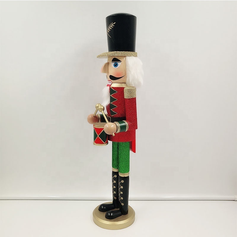 50cm Wooden Nutcracker 1.6ft Walnut Soldiers Christmas Wood Large Soldier Nutcracker Wood Crafts Nutcracker Soldiers