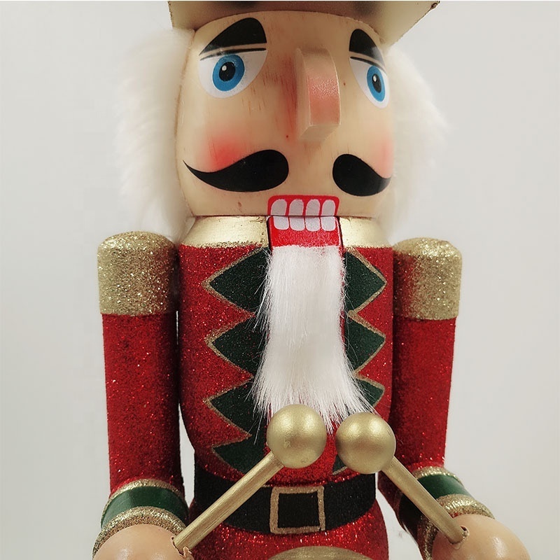 50cm Wooden Nutcracker 1.6ft Walnut Soldiers Christmas Wood Large Soldier Nutcracker Wood Crafts Nutcracker Soldiers