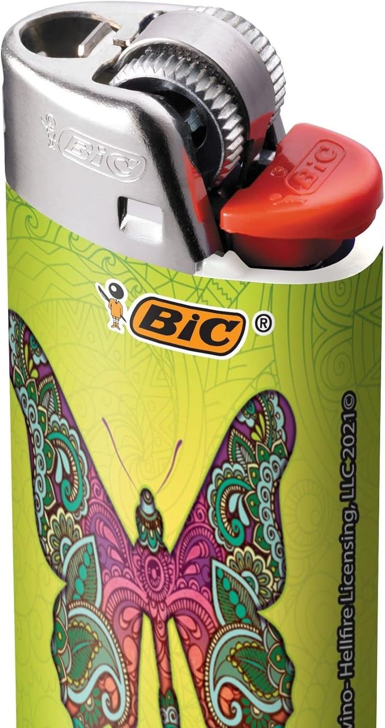 BIC Special Edition Tattoos Series Lighters, 50-Count Tray