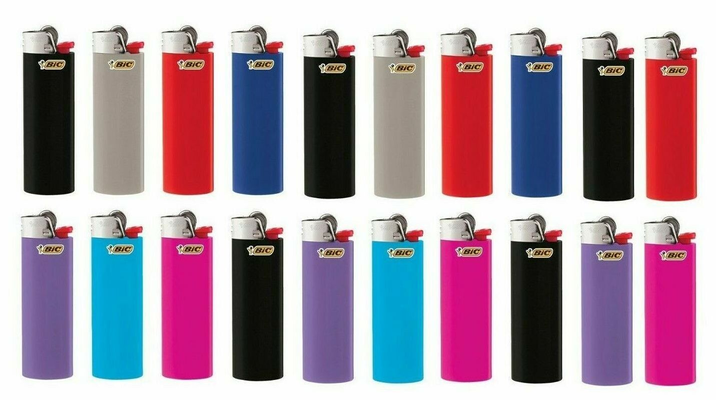 Bic Mini j25 lighters Multi Coloured Cigarette Small Bic Micro Lighters