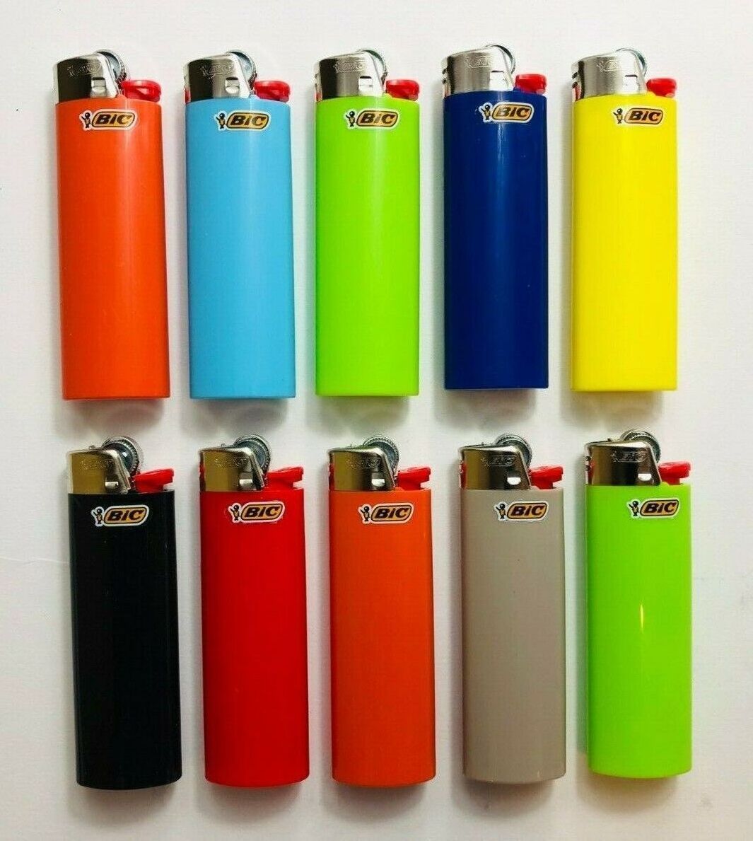 French Original 53 Pack a Tray  Bic Maxi J26 Lighters Plastic Lighter