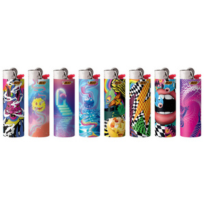 BIC Special Edition Maxi J25 J26 Lighter Prismatic Series Lighters, Pocket Lighter