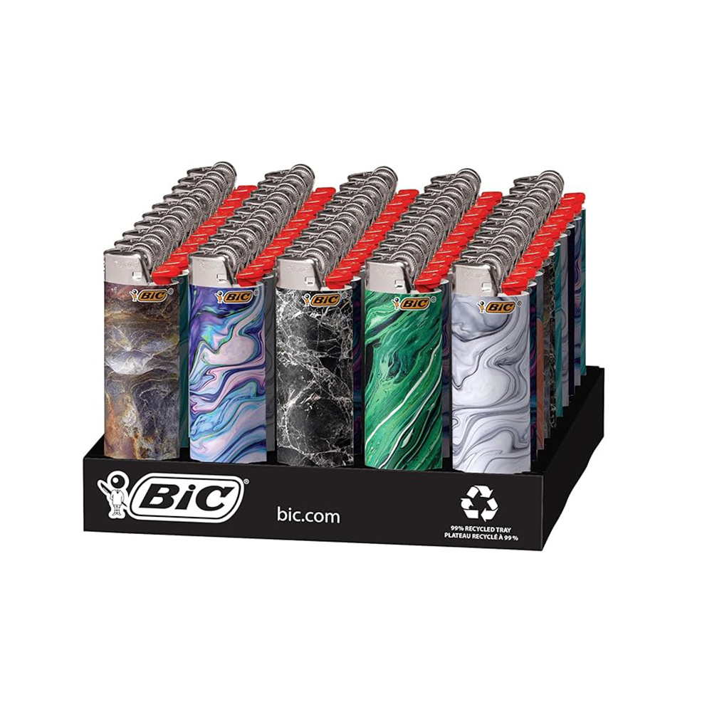 BIC Special Edition Maxi J25 J26 Lighter Prismatic Series Lighters, Pocket Lighter