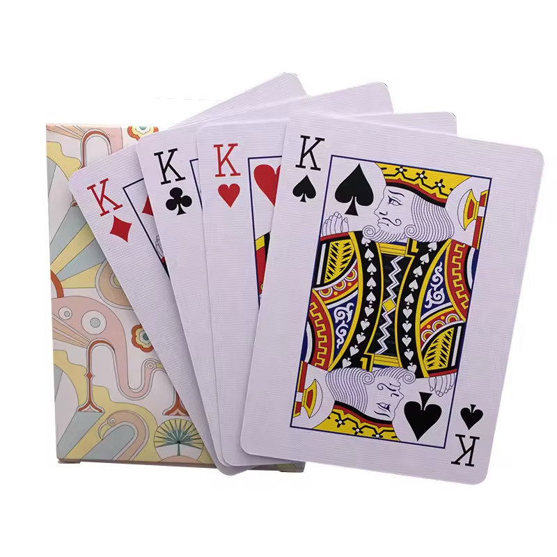 Classical German Black Core Luxury Poker Card Recyclable Eco-friendly 54 Paper Playing Cards