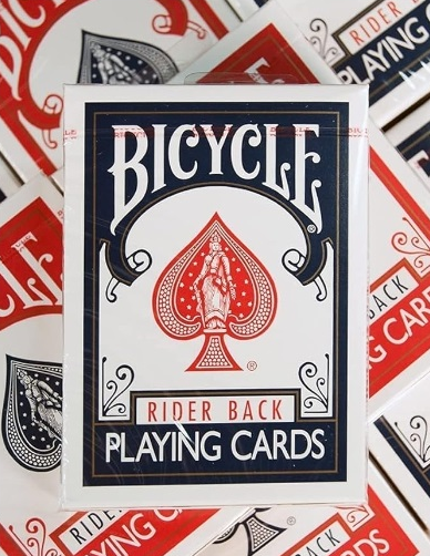 Durable Rider Back Bicycle Playing Cards