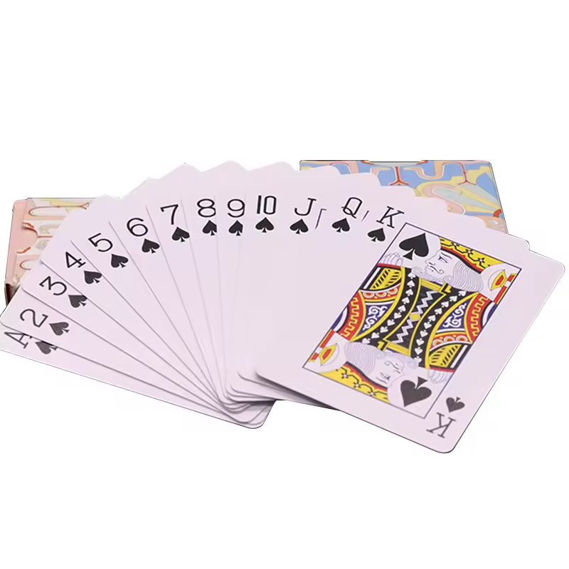 Classical German Black Core Luxury Poker Card Recyclable Eco-friendly 54 Paper Playing Cards