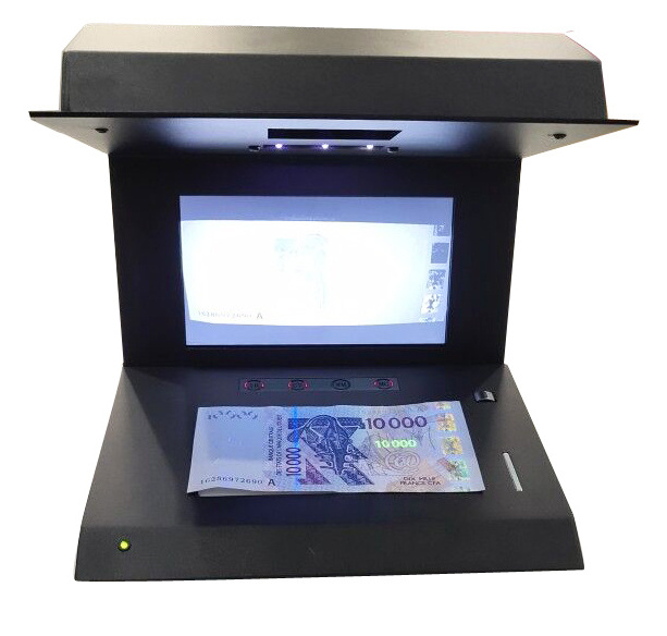 E-UVM  Magnifier UV MG IR WaterMark  CFA  Money Detection Banknote Currency Bill Money Detector