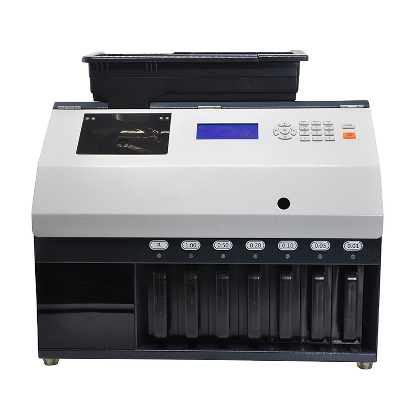 WT-90 Up to 10 pockets denominations coins sorting machine  coin sorter for GBP,PEN,LSL MYR BMP,BDT,BYN,DZD etc