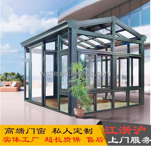 3 Season Insulated Window Roof Ceiling Aluminum Sunroom Replacement Solar Glass Sunroom Panels