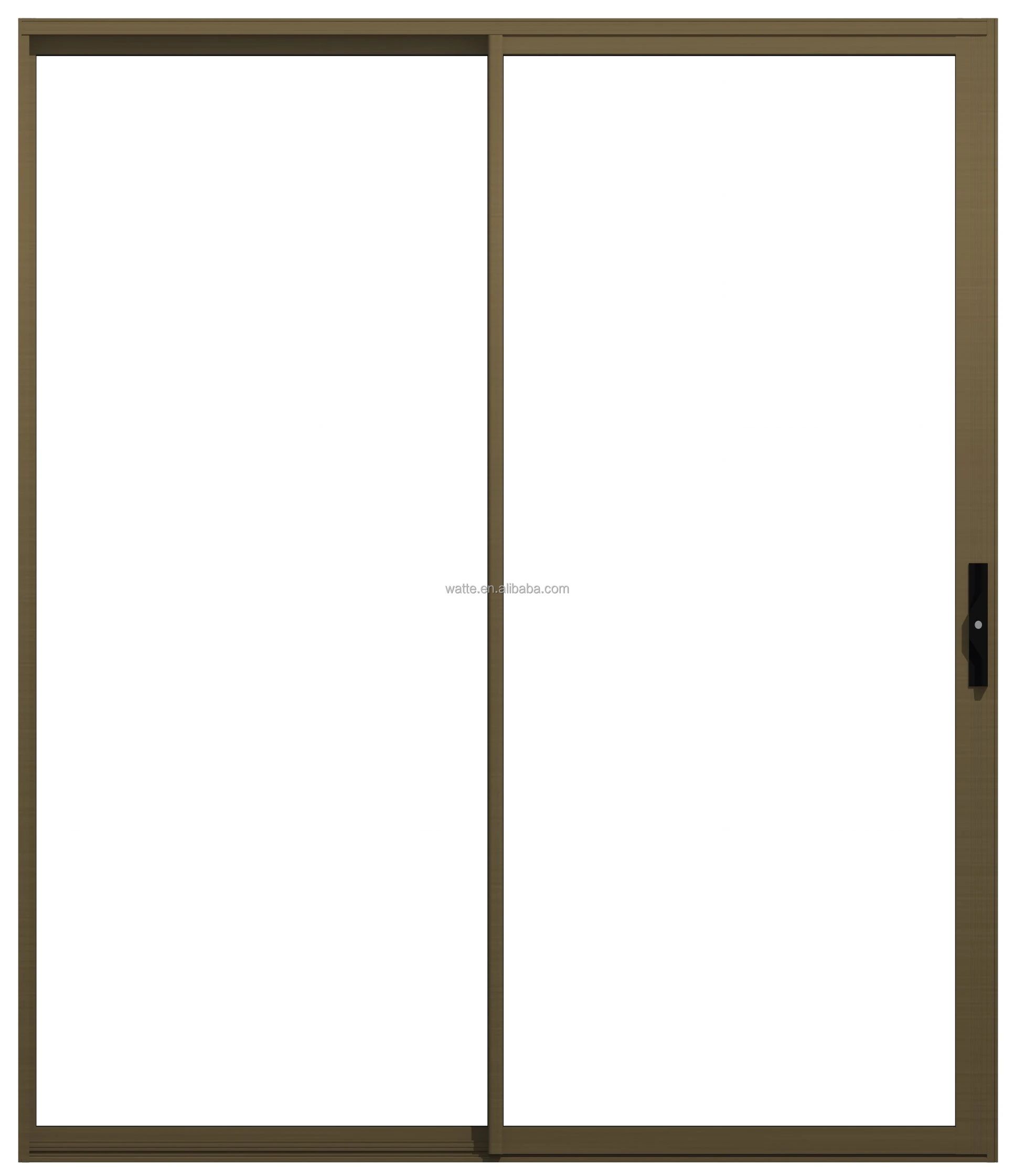 Indoor Large Modern Double Pane Price Bullet Proof Door Stacking Tinted Used Waterproof Hotel Sliding Glass Doors