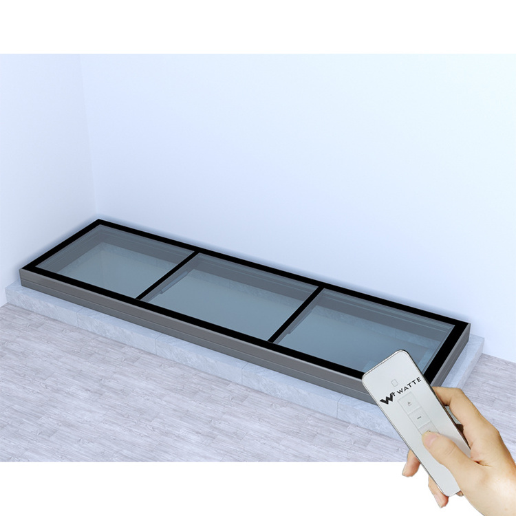 Hot Selling Electric Opening Skylights For Garage Ventilation And Lighting Hatches Solar Led Skylight