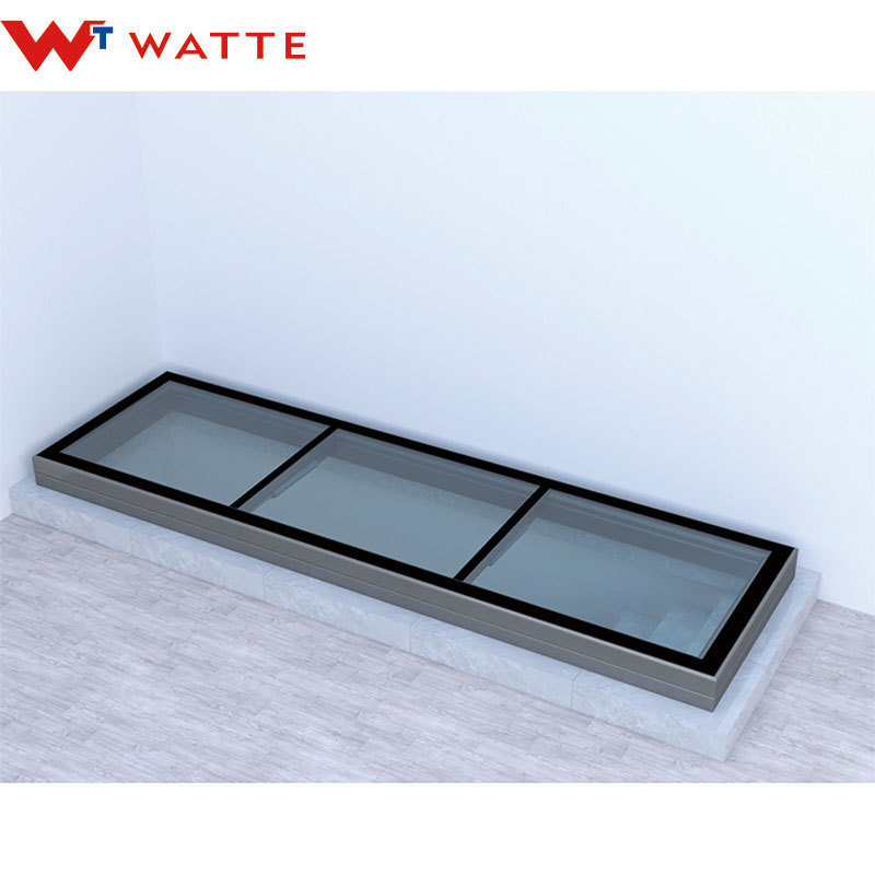 Factory Price Custom Remotely Open Sunroof Roof Glass Window Intelligent Top Hung Electric Skylight System