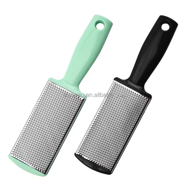 Stainless Steel Feet File Pedicure Tool for Grinding Dead Skin Calluses Pedicure Knife Heel Grinding Stone Black